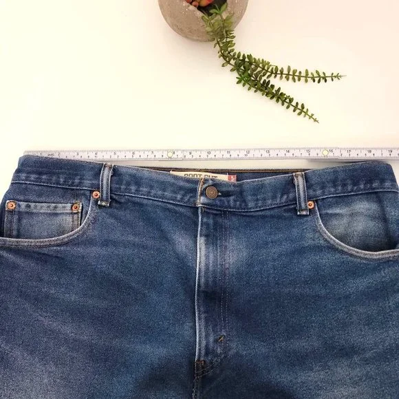 Levi's 517 2010 Bootcut Distressed Jeans Size 40 x 30 - Picture 8 of 12